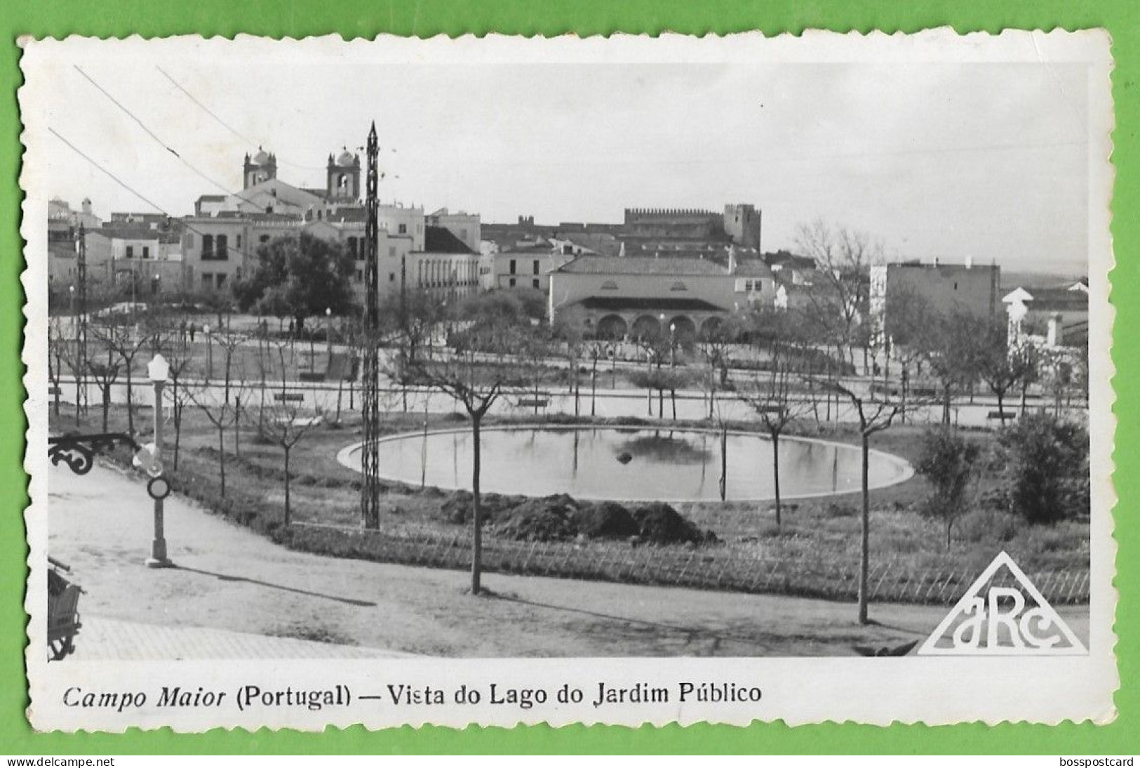 Campo Maior - Vista Do Lago Do Jardim Público. Portalegre. Portugal (Fotográfico) - Portalegre