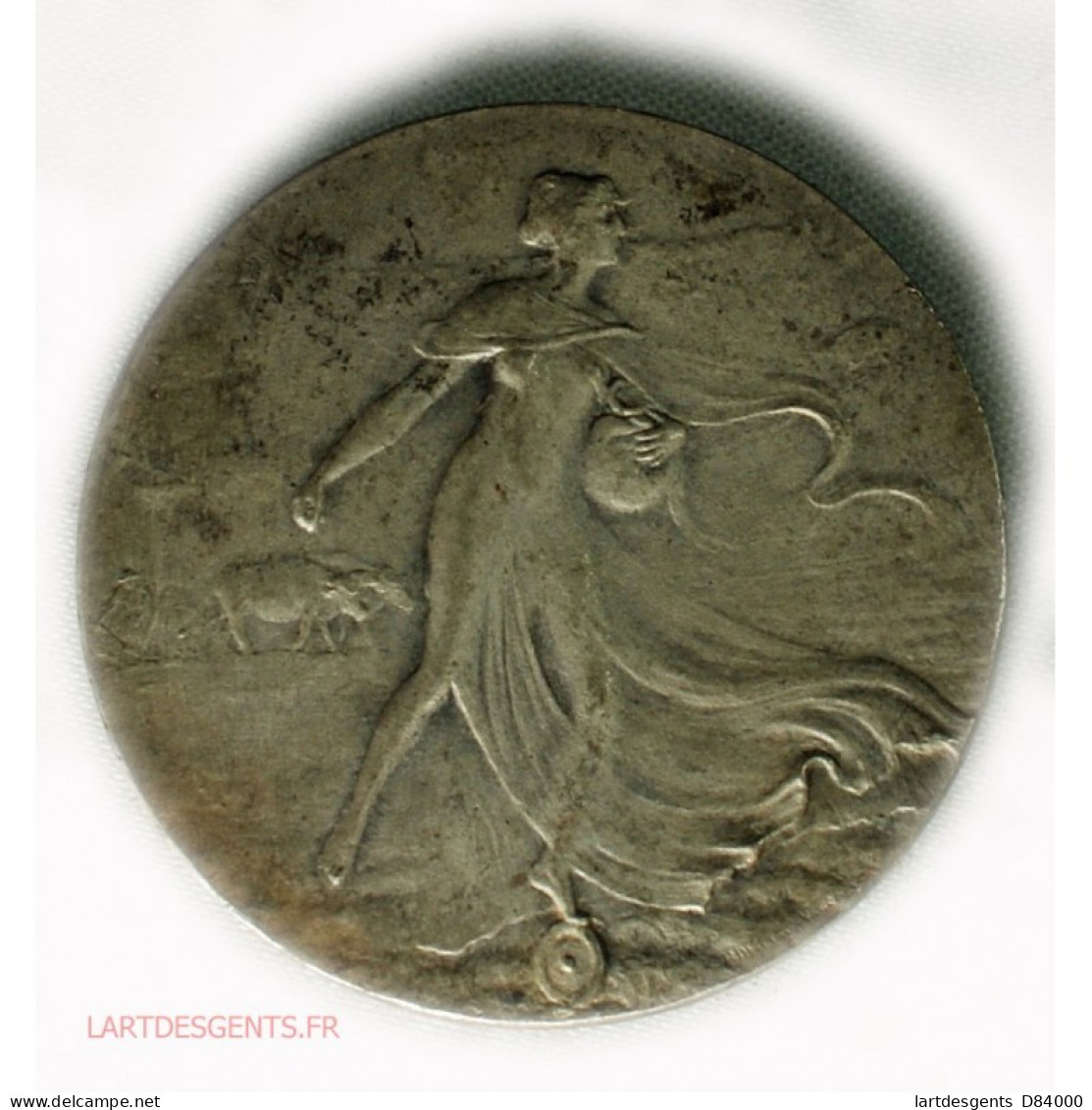 Médaille Producteur De Nitate De Soude Du Chili Par Paul MOREAU-VAUTHIER - Royaux / De Noblesse