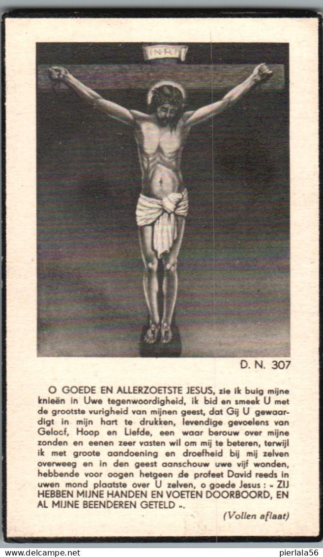 Bidprentje Berendrecht - De Keyser Ludovicus Leopoldus (1861-1941) - Devotion Images