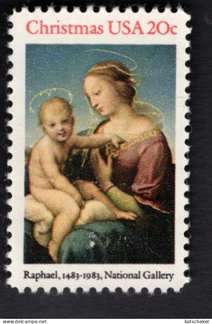 205987920 1983 SCOTT 2063 (XX)  POSTFRIS MINT NEVER HINGED - CHRISTMAS MADONNA BY RAPHAELS - Unused Stamps