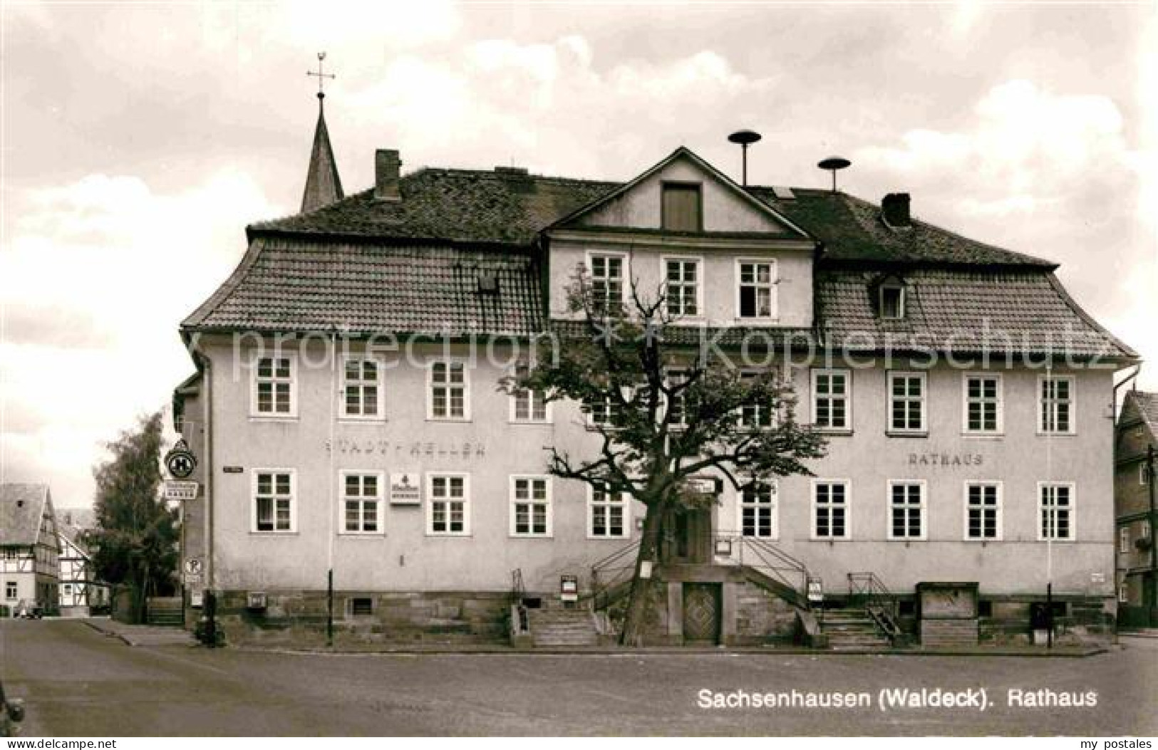 72776362 Sachsenhausen Waldeck Rathaus Sachsenhausen Waldeck - Other & Unclassified