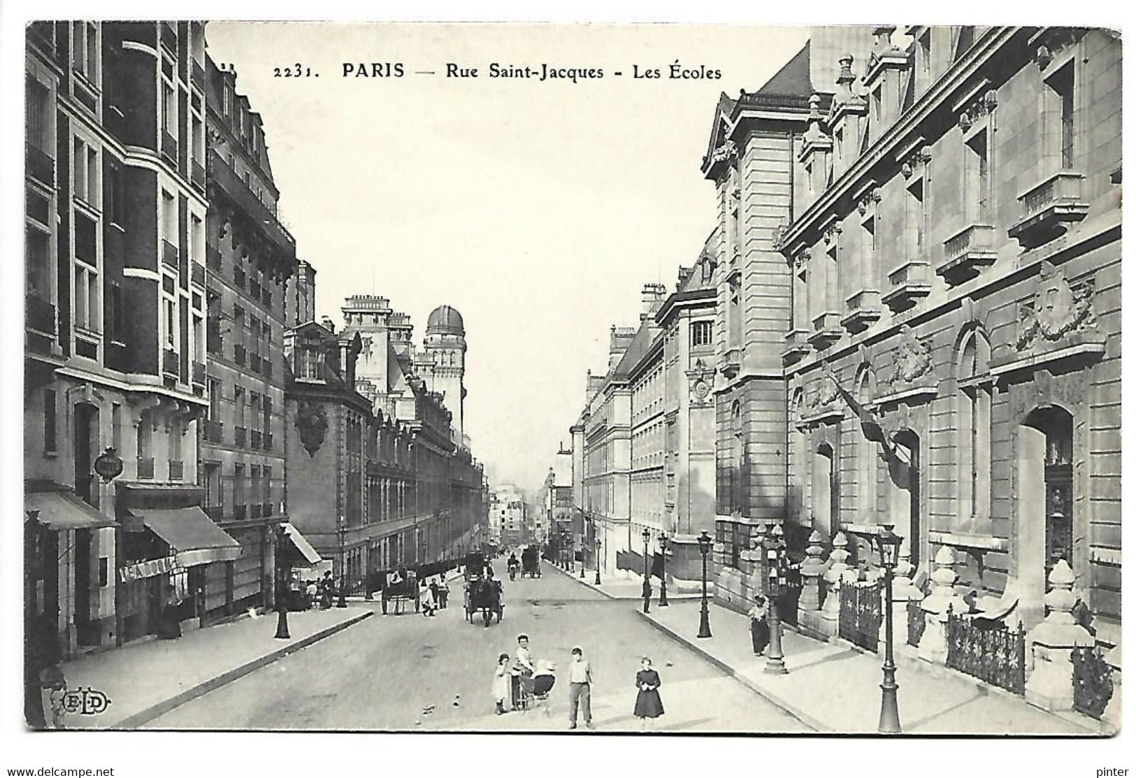 PARIS - Rue Saint Jacques - Les Ecoles - Paris (05)