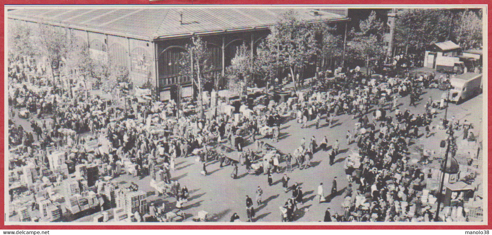 Paris. Les Halles Centrales. Le Ventre De Paris. Larousse 1960. - Documents Historiques