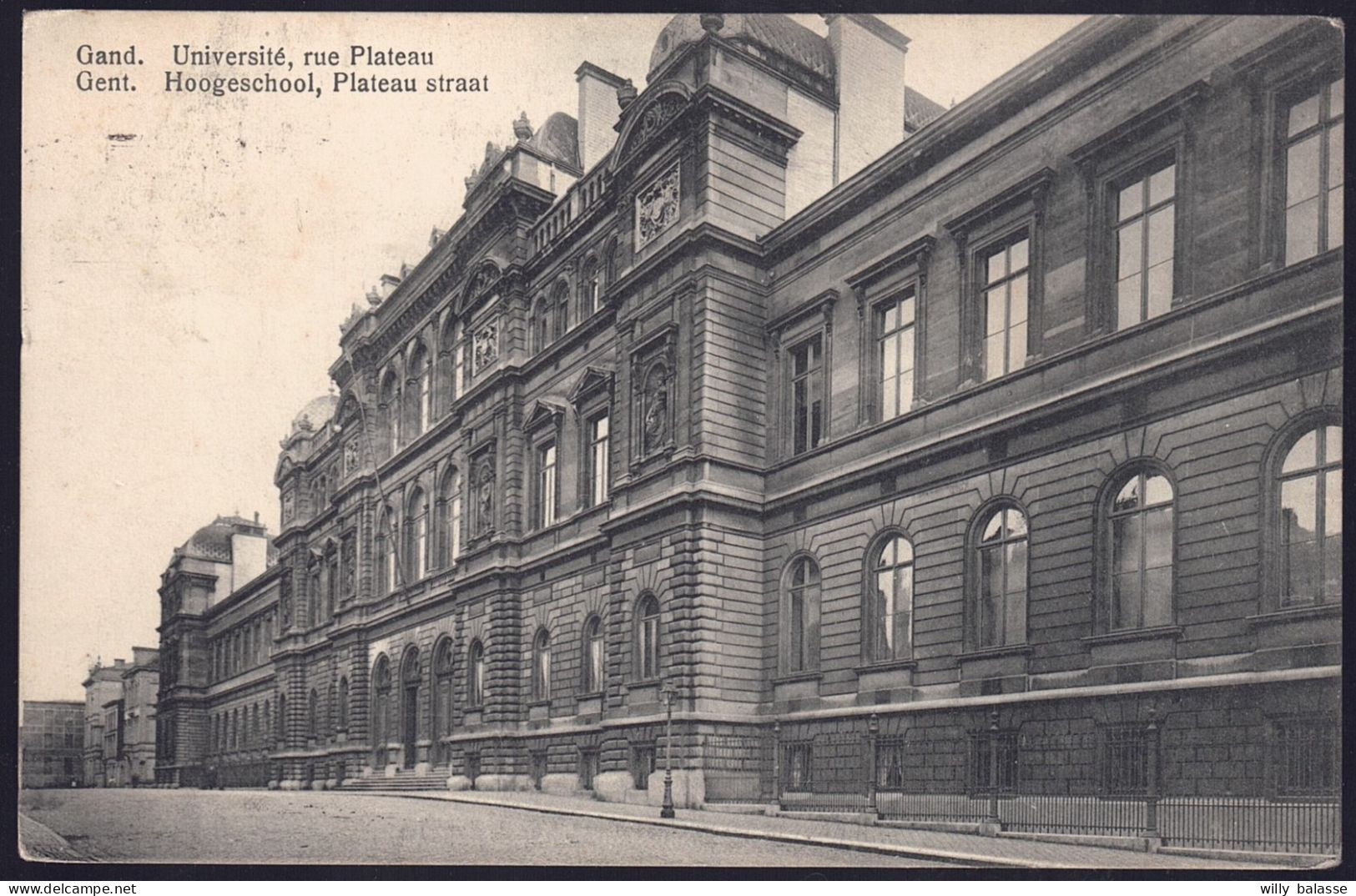 +++ CPA - GENT - GAND - Université - Rue Plateau  // - Gent