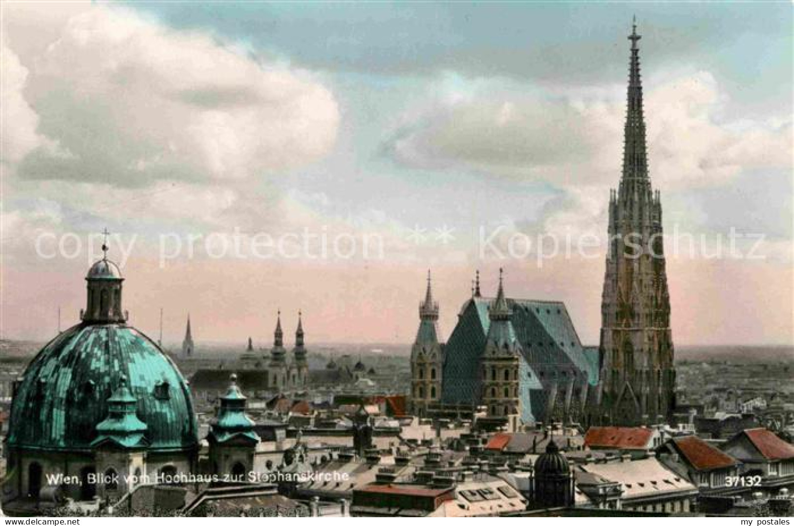 72775521 Wien Hochhaus Stephanskirche Wien - Sonstige & Ohne Zuordnung