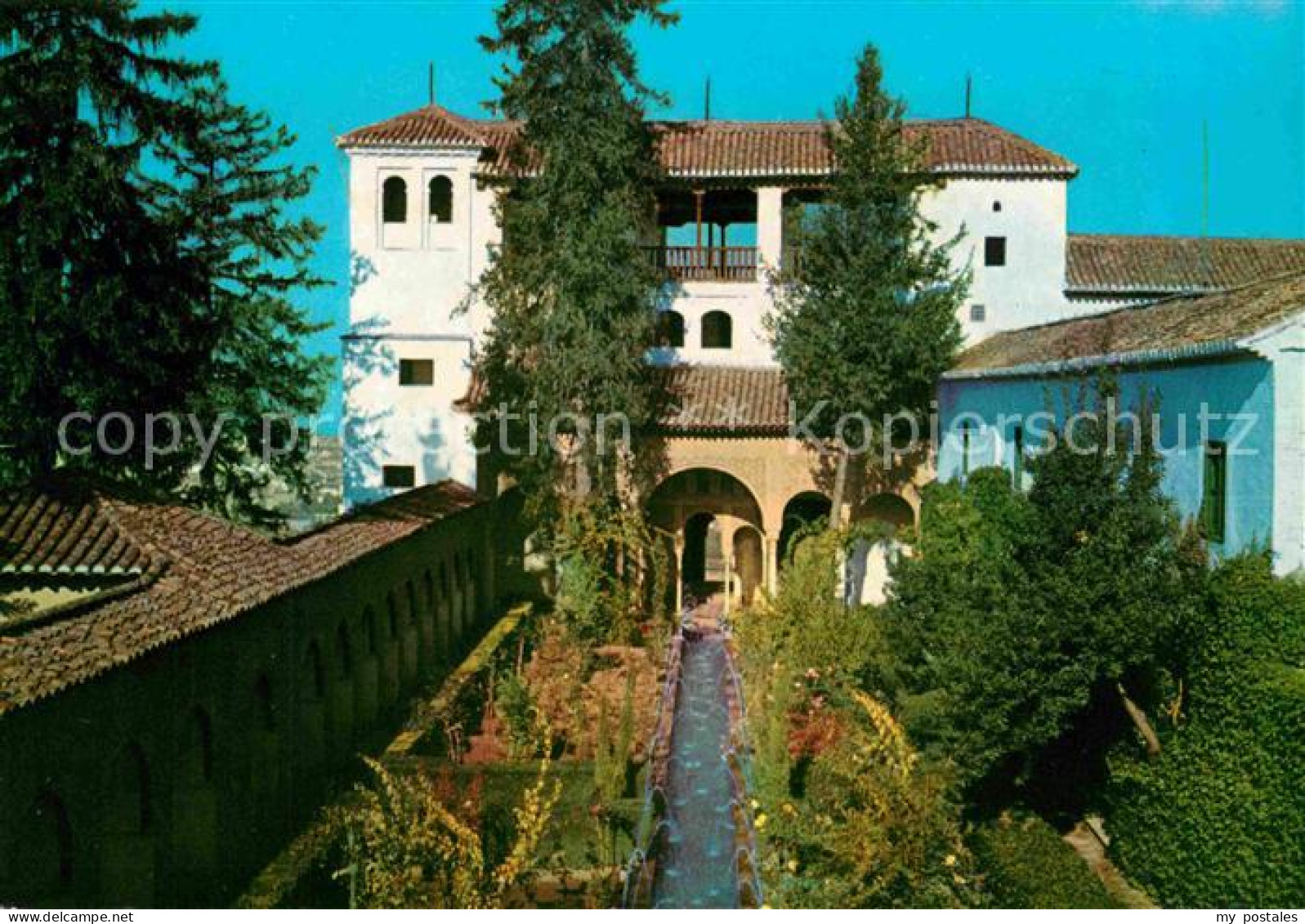 72775496 Granada Andalucia Generalife Patio De La Albarca Granada - Sonstige & Ohne Zuordnung