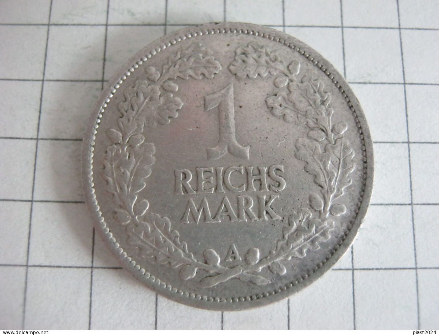 Germany 1 Reichsmark 1925 A - 1 Mark & 1 Reichsmark