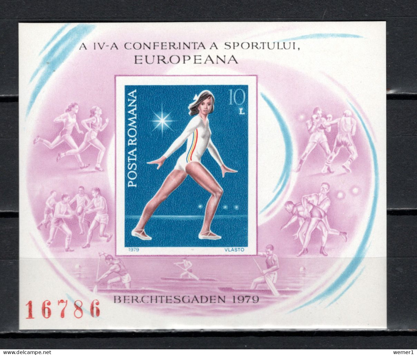 Romania 1979 Sport, Gymnastics, Sports Conference Berchtesgaden S/s MNH - Gymnastique