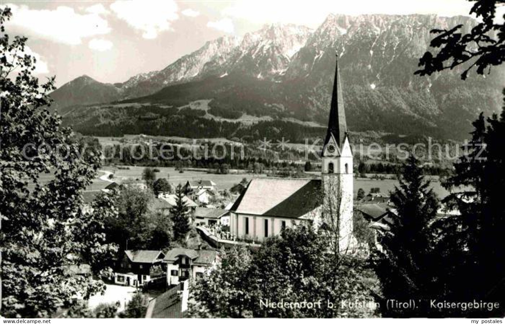 72775221 Niederndorf Kufstein Kaisergebirge Kirche Niederndorf Kufstein - Sonstige & Ohne Zuordnung