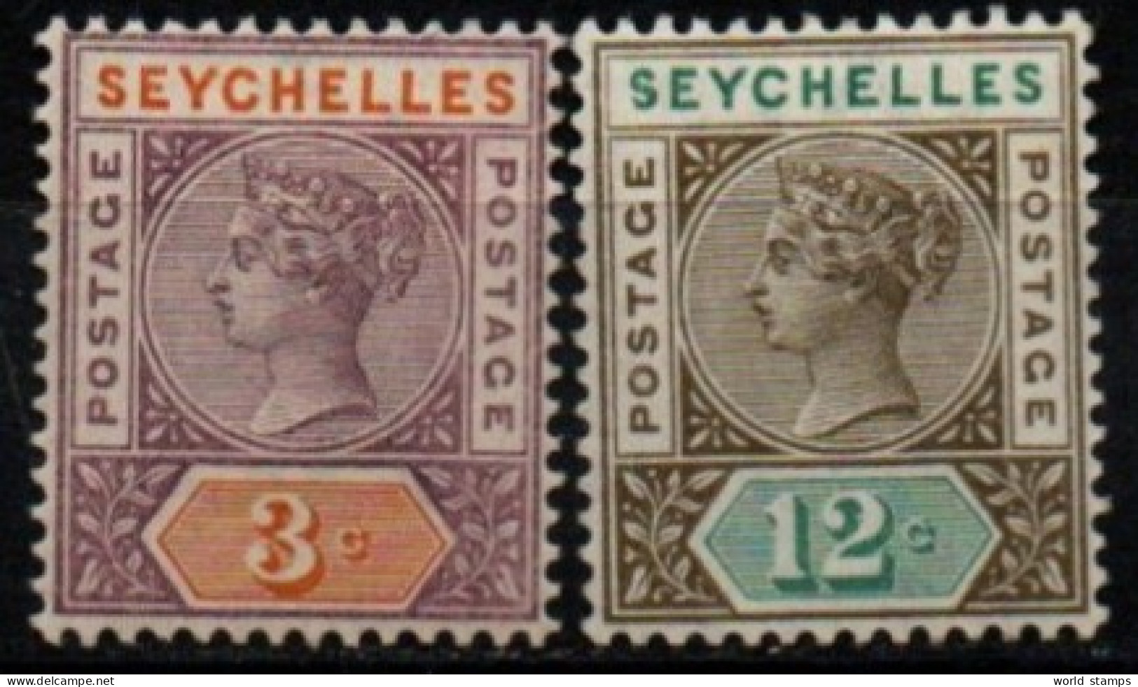 SEYCHELLES 1893 * - Seychelles (...-1976)