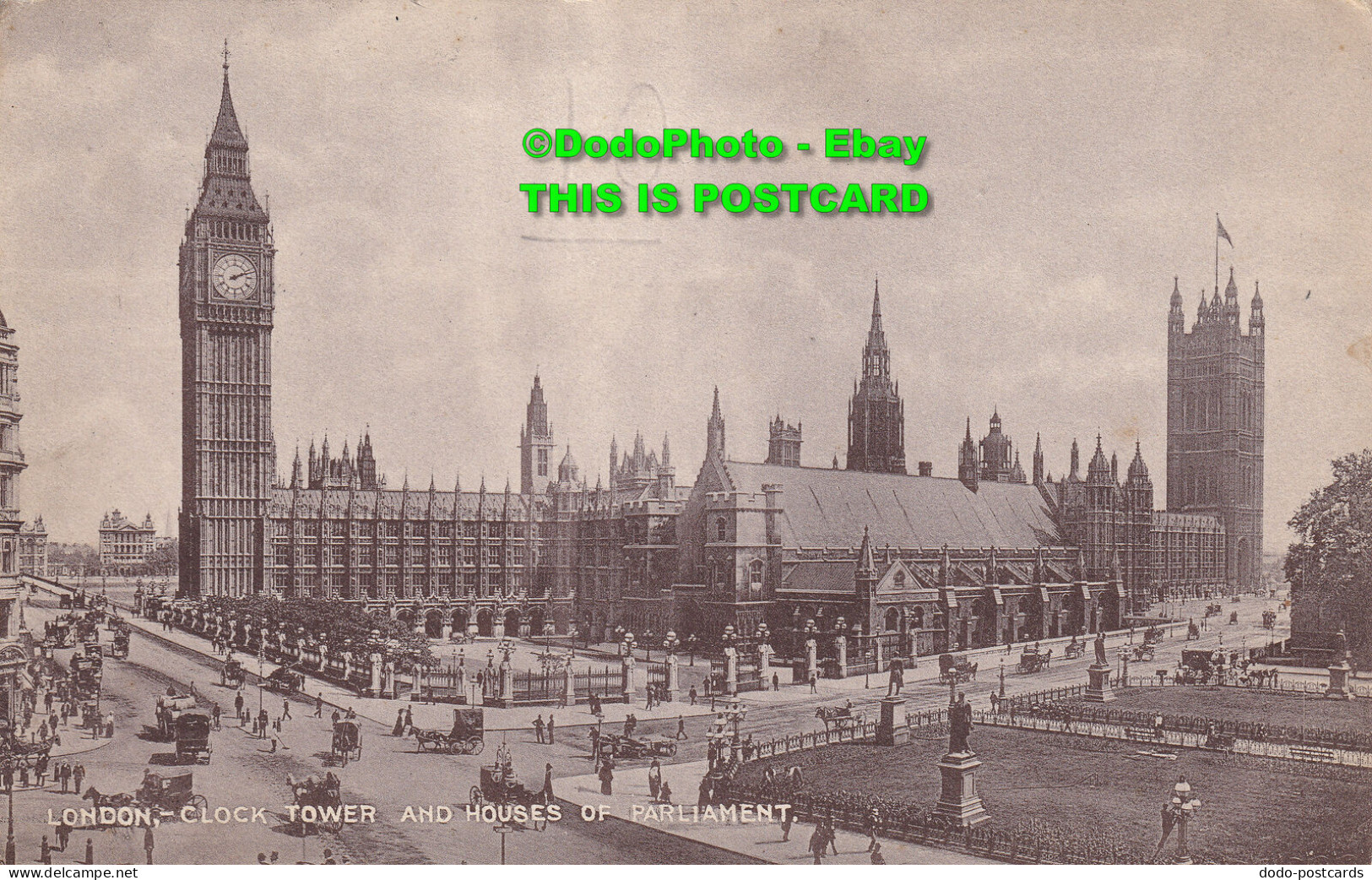 R384381 London. Clock Tower And Houses Of Parliament. The London Stereoscopic Co - Other & Unclassified