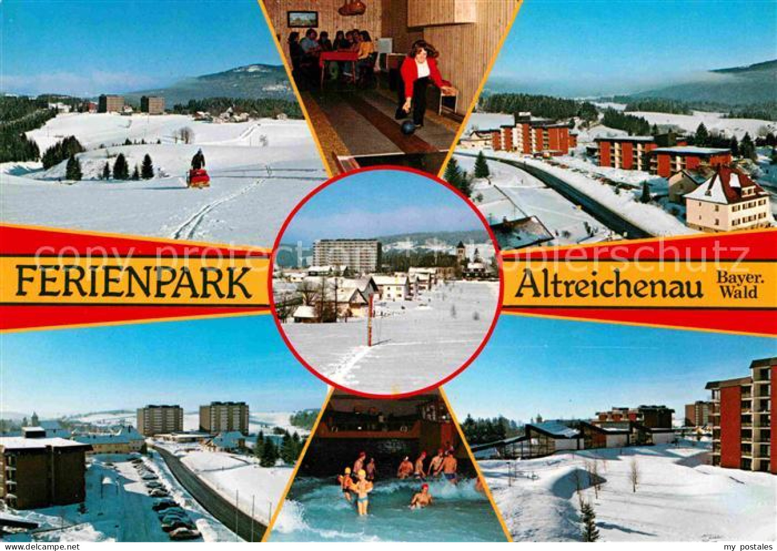 72775103 Altreichenau Ferienpark Kegelbahn Teilansicht Hallenbad Altreichenau - Autres & Non Classés