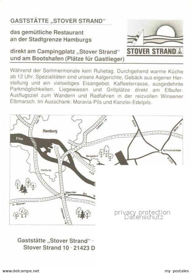 72775072 Drage Elbe Gaststaette Stover Strand Drage Elbe - Sonstige & Ohne Zuordnung