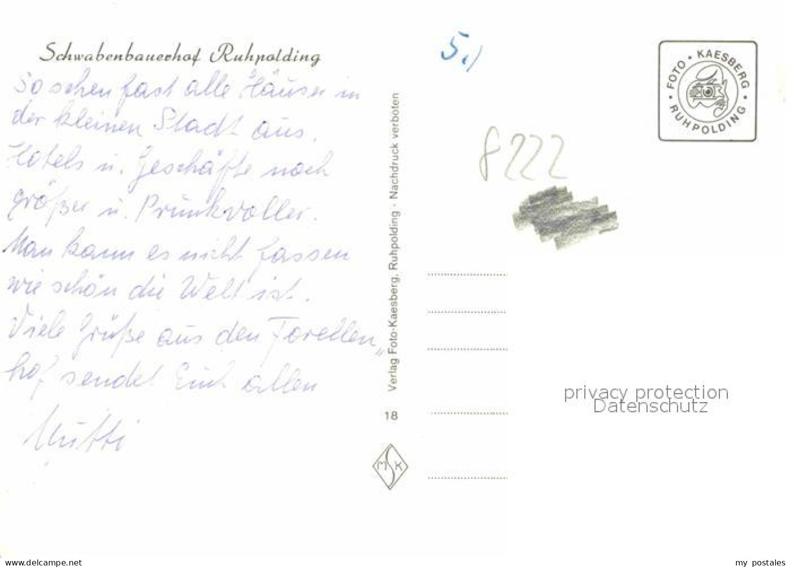 72775058 Ruhpolding Schwabenbauerhof  Ruhpolding - Ruhpolding