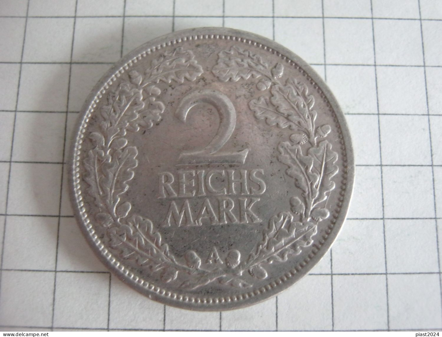 Germany 2 Reichsmark 1925 A - 2 Reichsmark