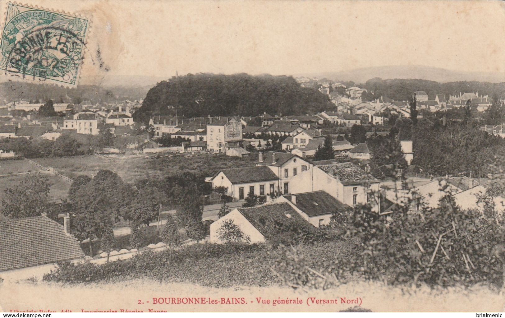 BOURBONNE Les BAINS  Vue Générale - Bourbonne Les Bains