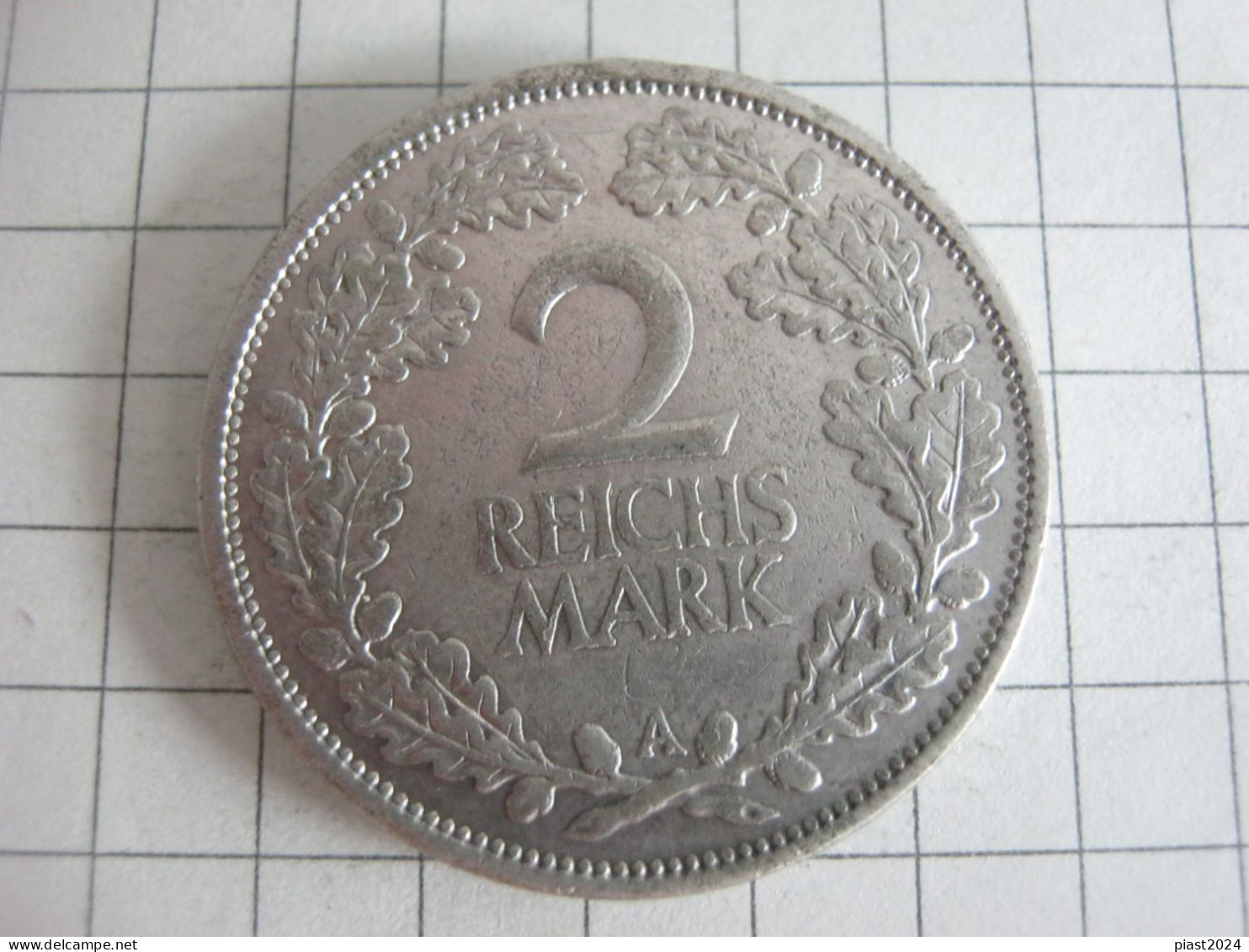 Germany 2 Reichsmark 1926 A - 2 Reichsmark