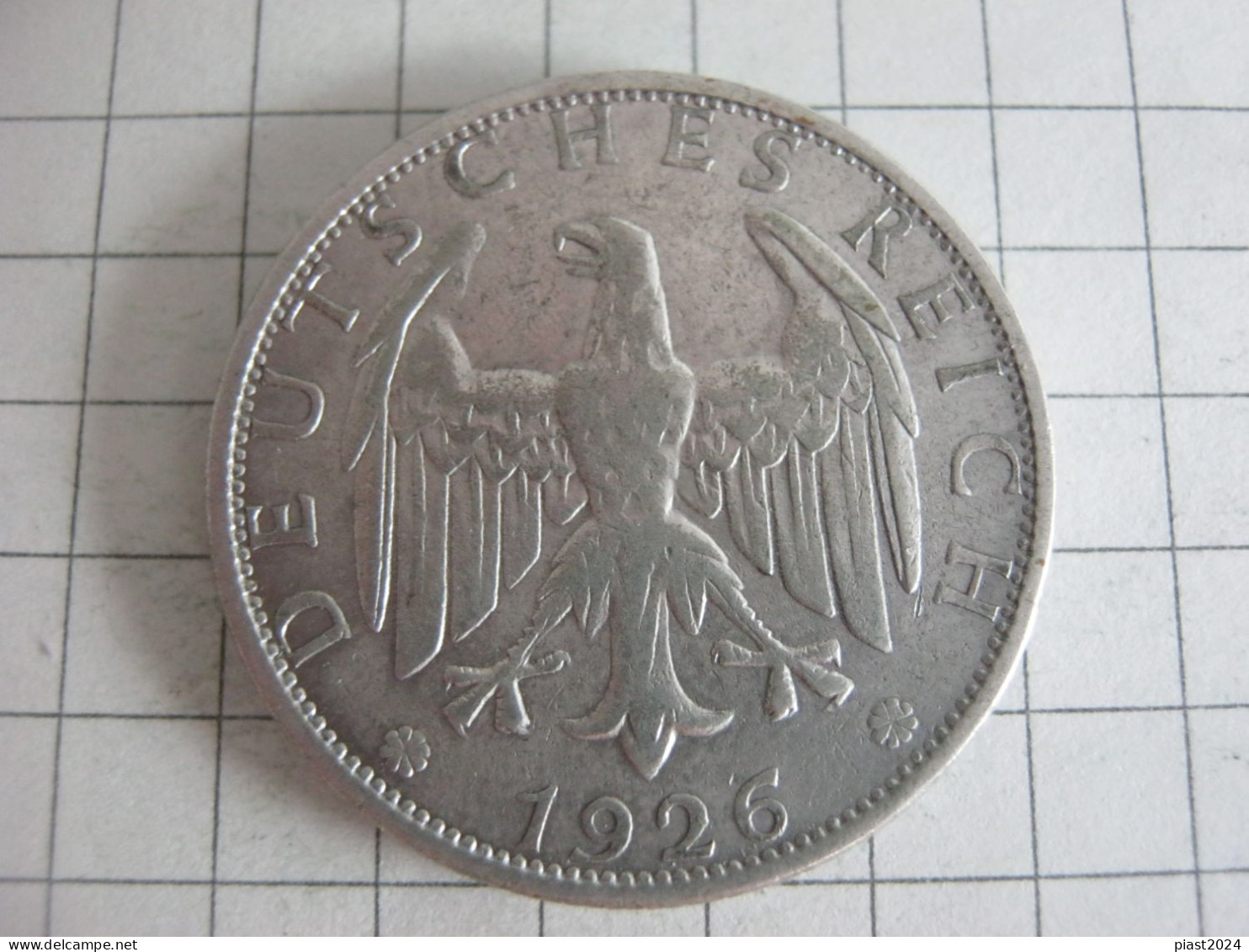 Germany 2 Reichsmark 1926 A - 2 Reichsmark