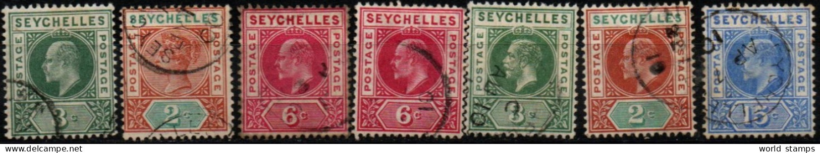 SEYCHELLES LOT O - Seychelles (...-1976)