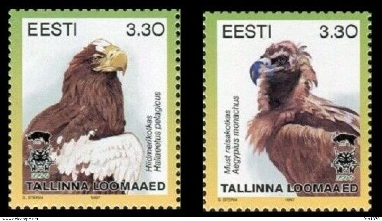 ESTONIA 1997 - ESTONIE - EESTI - AVES - PAJAROS - YVERT PROCEDEN DE HB-11** - Estland