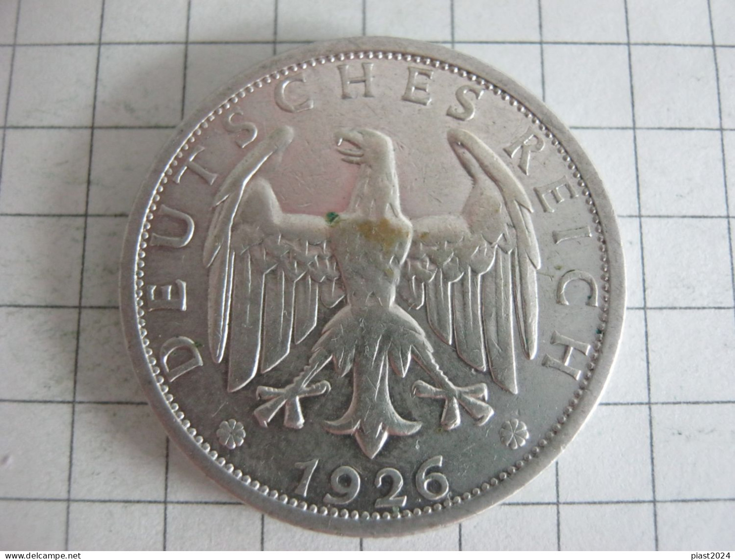 Germany 2 Reichsmark 1926 F - 2 Reichsmark