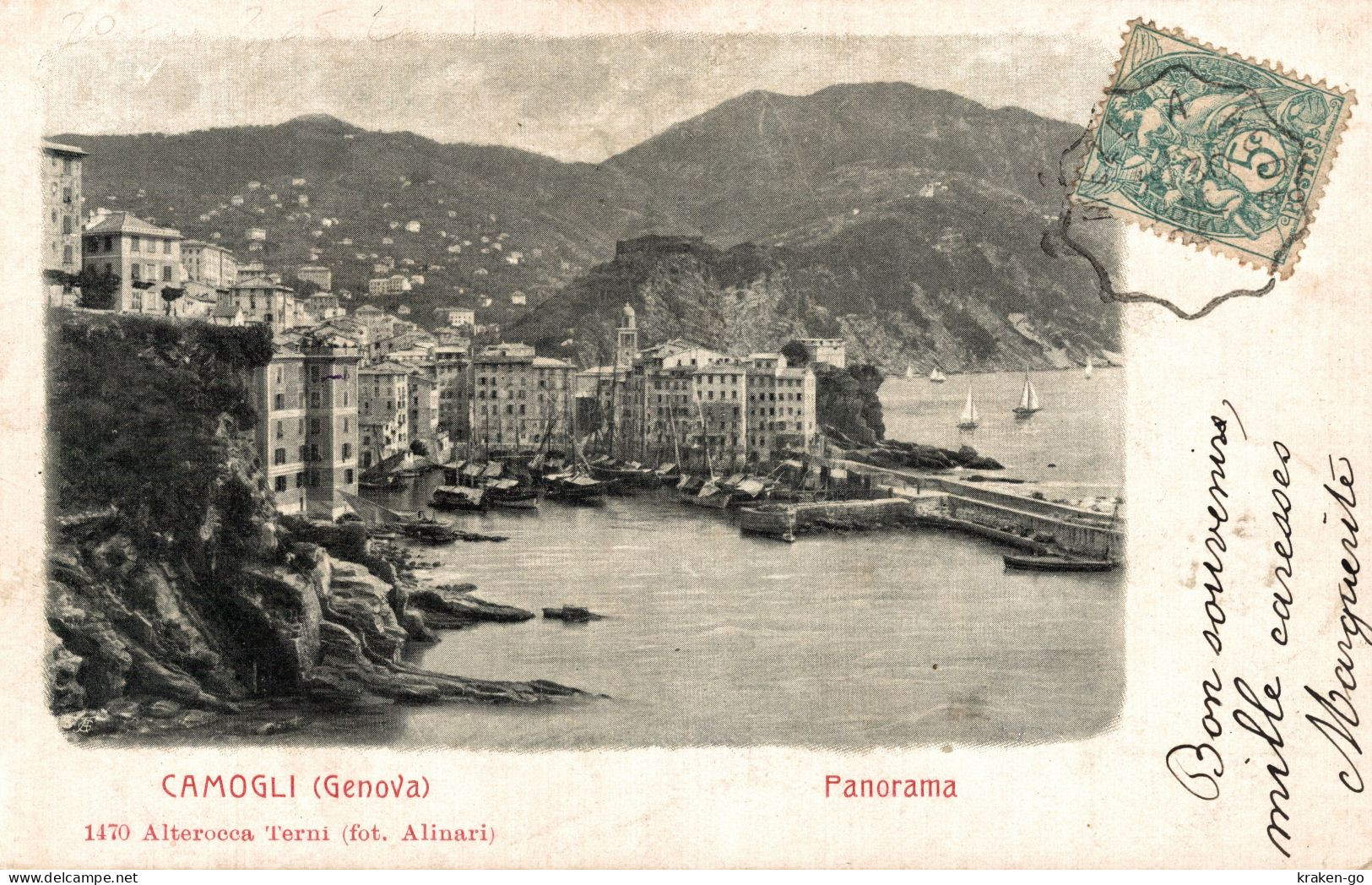 CAMOGLI, Genova - Panorama - VG - #010 - Otros & Sin Clasificación