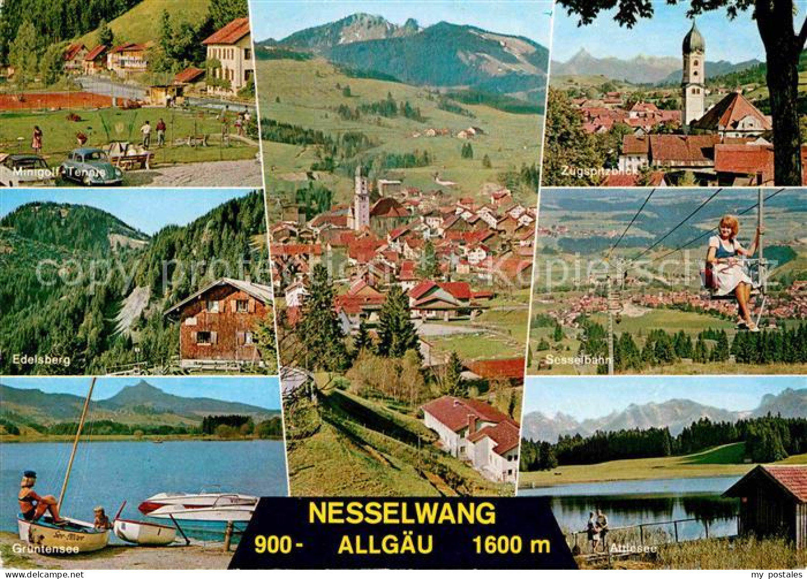 72774571 Nesselwang Edelsberg Sesselbahn Zugspitz Nesselwang - Autres & Non Classés