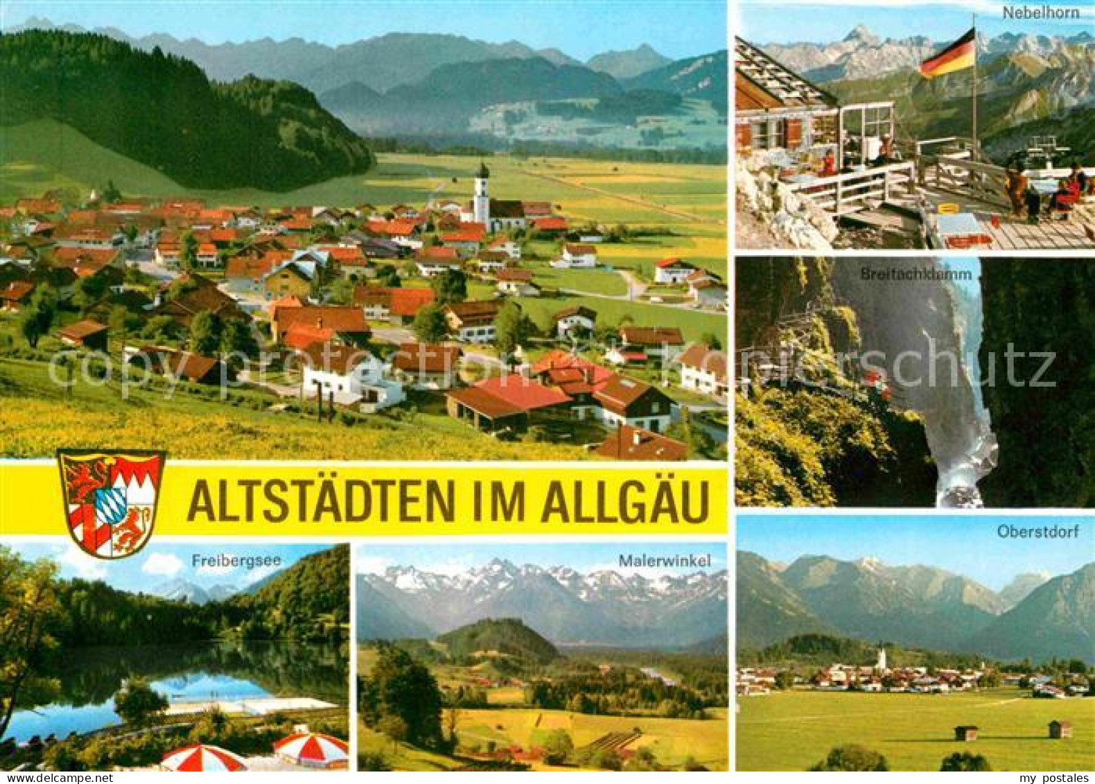 72774568 Altstaedten Allgaeu Freibergsee Oberstdorf Breitachklamm Nebelhorn Alts - Sonthofen