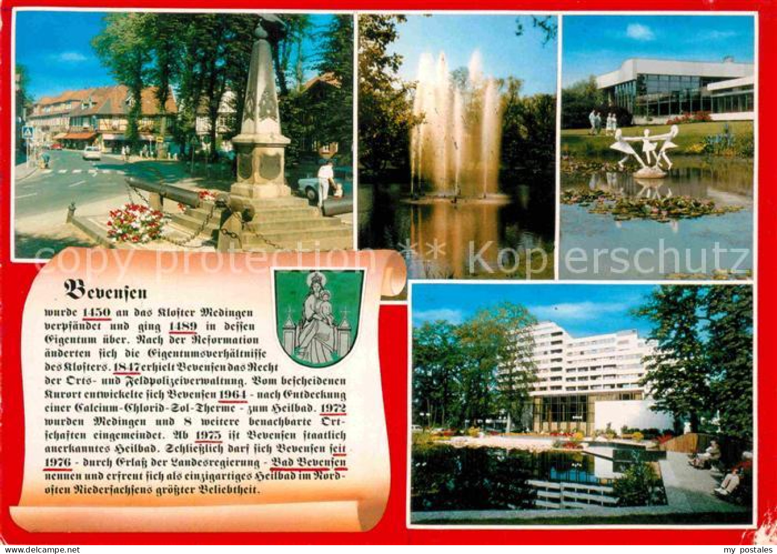 72773850 Bad Bevensen Brunnen Fontaene Kurpark Bad Bevensen - Bad Bevensen