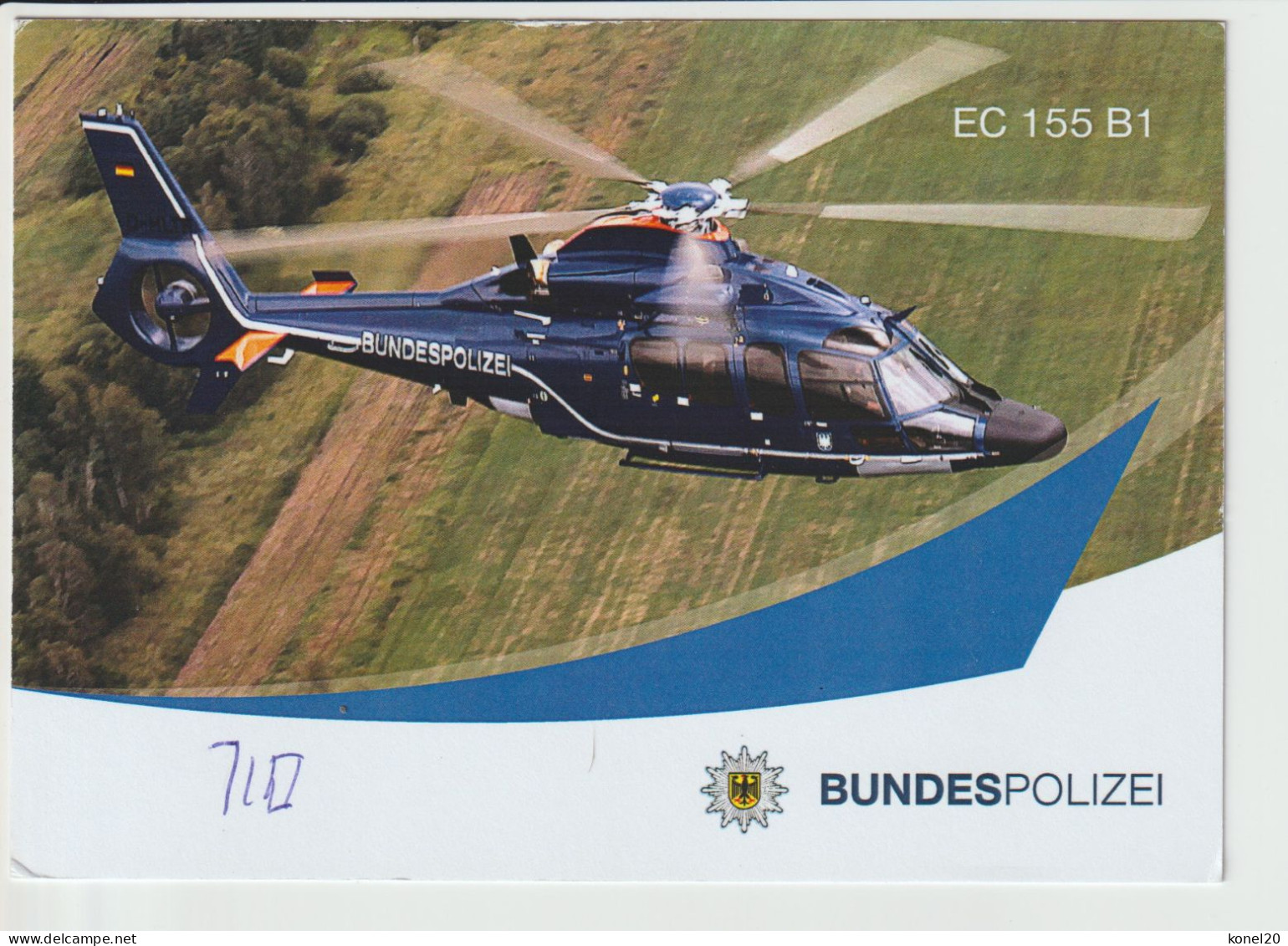 Pc Bundespolizei EC-155 B1 Helicopter - 1919-1938: Fra Le Due Guerre
