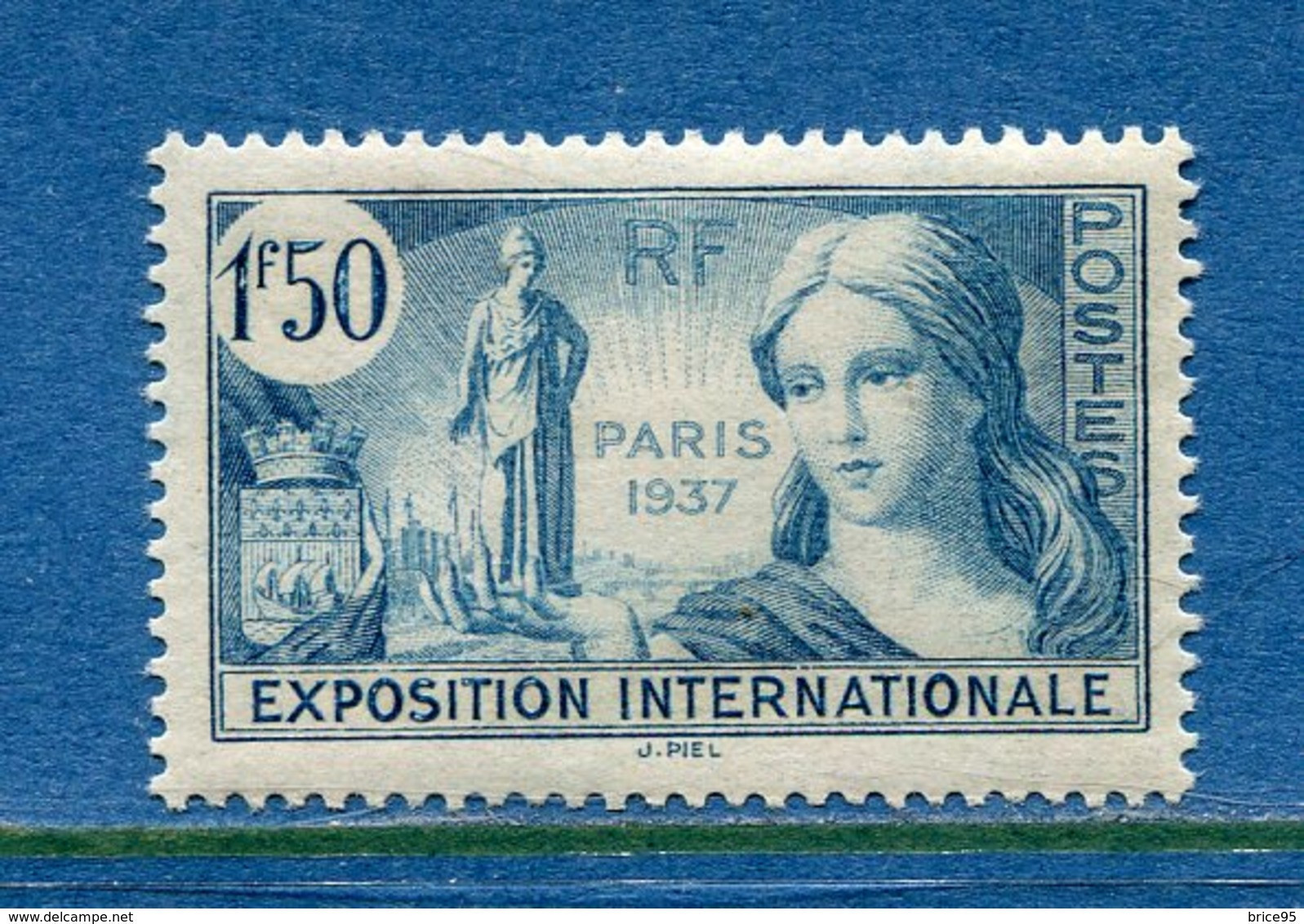 France - YT N° 336 ** - Neuf Sans Charnière - 1937 - Nuevos