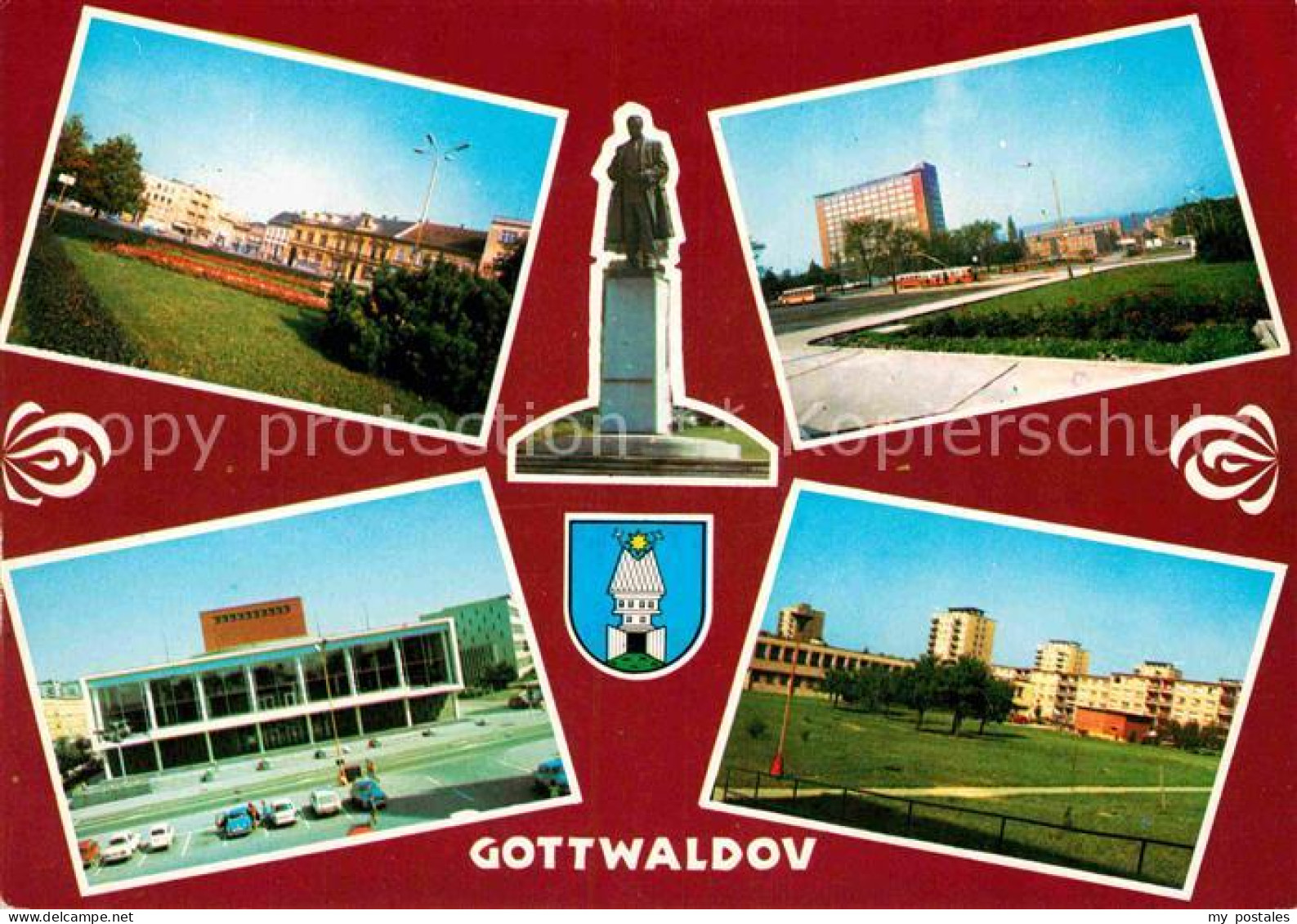 72773654 Gottwaldov Tschechien Namesti  Gottwaldov Tschechien - Tchéquie