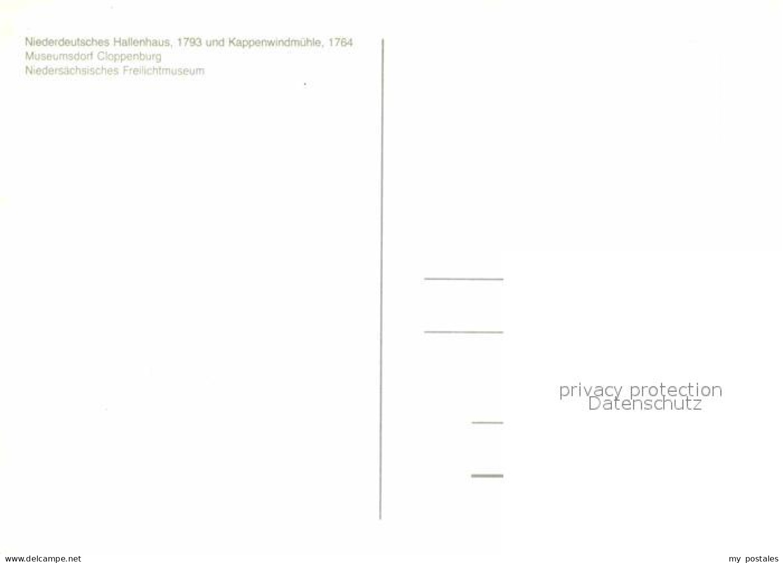 72773627 Cloppenburg Niederdeutsches Hallenhaus Kappernwindmuehle Cloppenburg - Cloppenburg