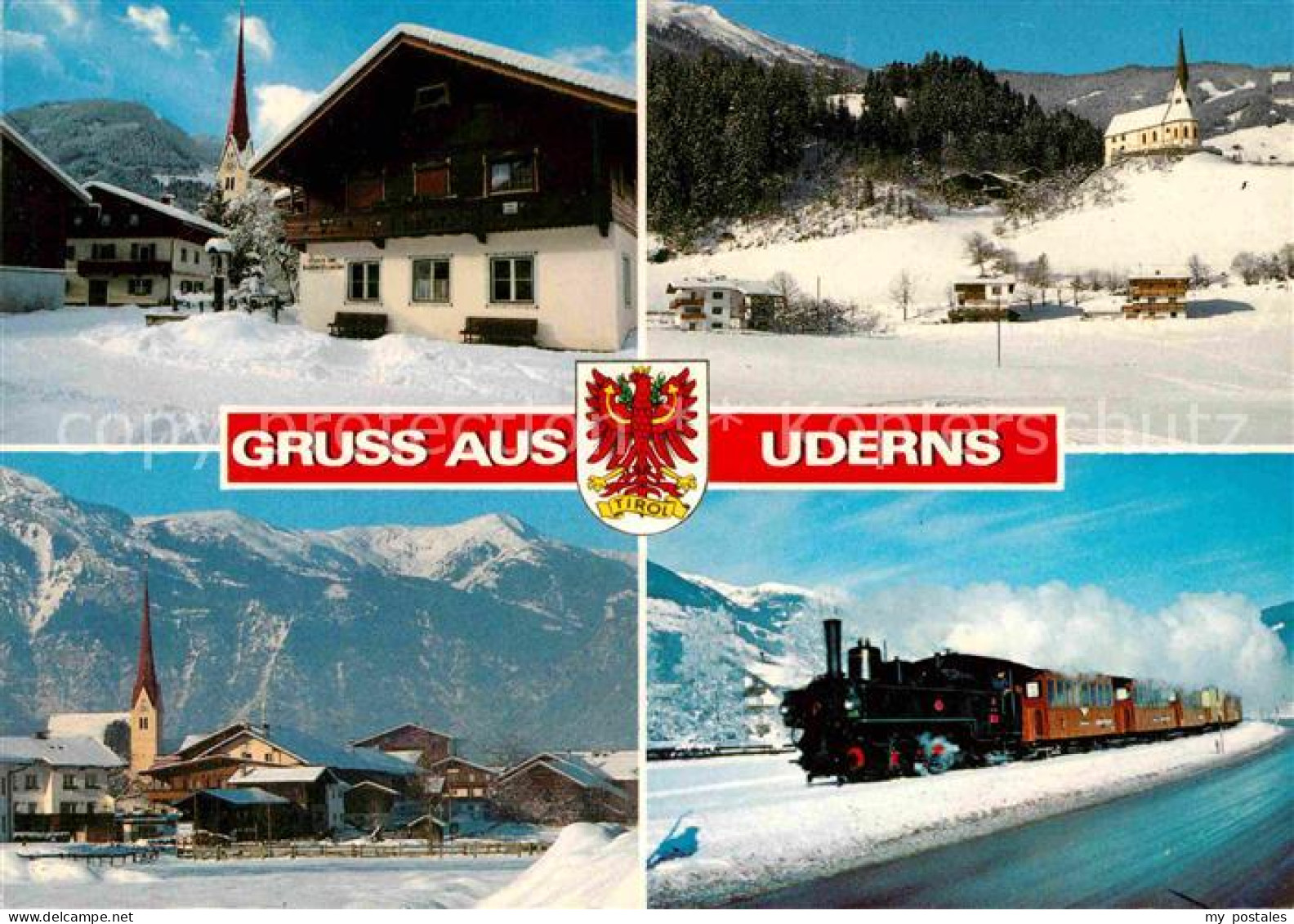 72773624 Uderns Eisenbahn Kirche  Uderns - Other & Unclassified