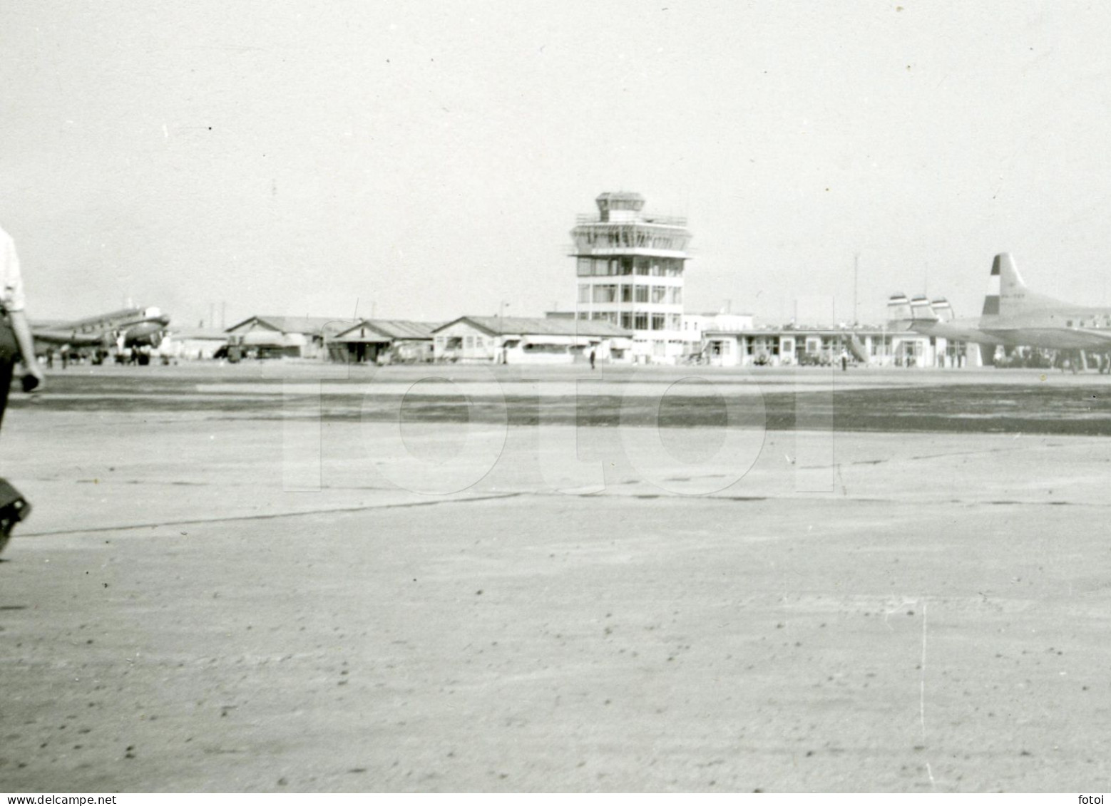 1949 ORIGINAL AMATEUR PHOTO FOTO  SCHIPOL AIRPORT PLANE AVION AIRCRAFT NETHERLANDS HOLLAND AT85 - Luchtvaart