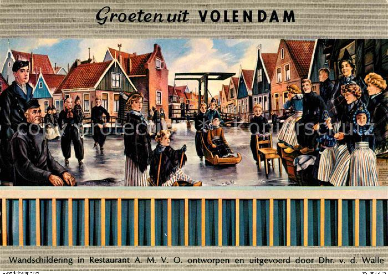 72773605 Volendam Restaurant A.M.V.O. Volendam - Autres & Non Classés