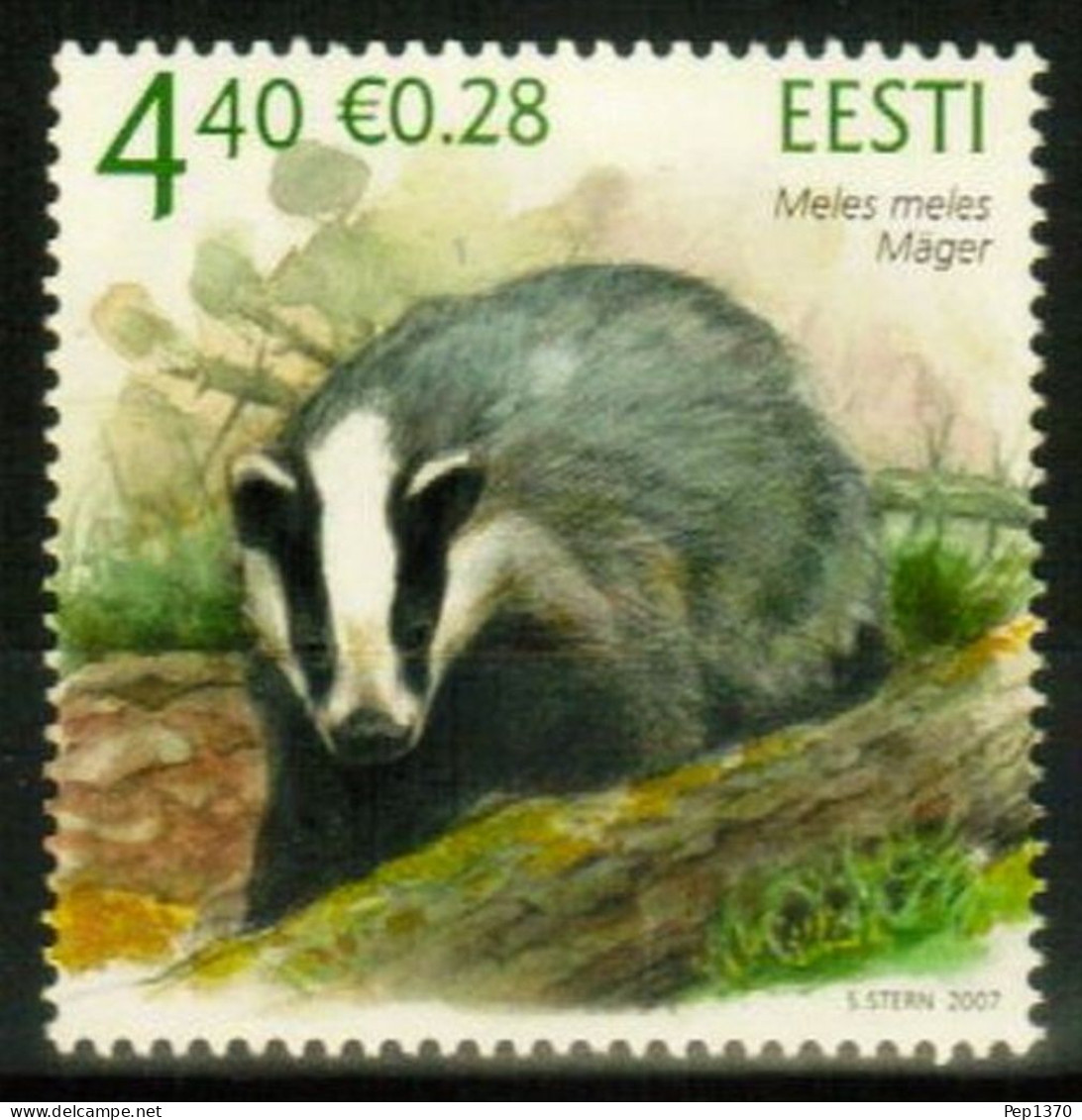 ESTONIA 2006 - ESTONIE - EESTI - FAUNA - TEJÓN - YVERT 542** - Estonie