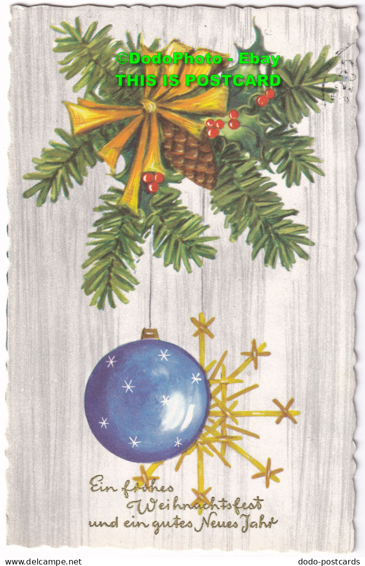 R384543 Ein Frohes Weihnachtsfest Und Ein Gutes Neues Jahr. 7114 ANU. 1974 - Monde