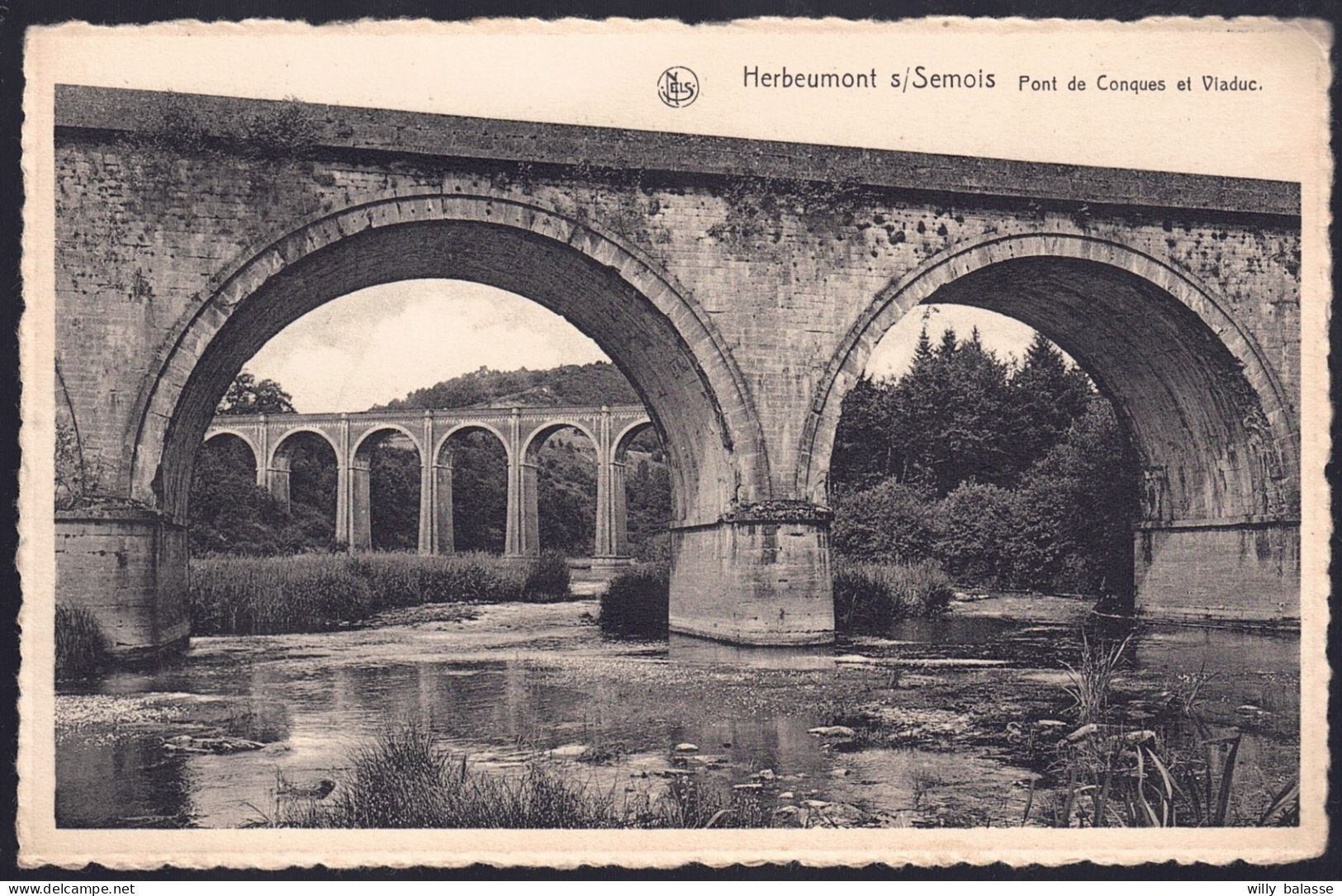 +++ CPA - HERBEUMONT Sur Semois - Pont De Conques Et Viaduc  // - Herbeumont