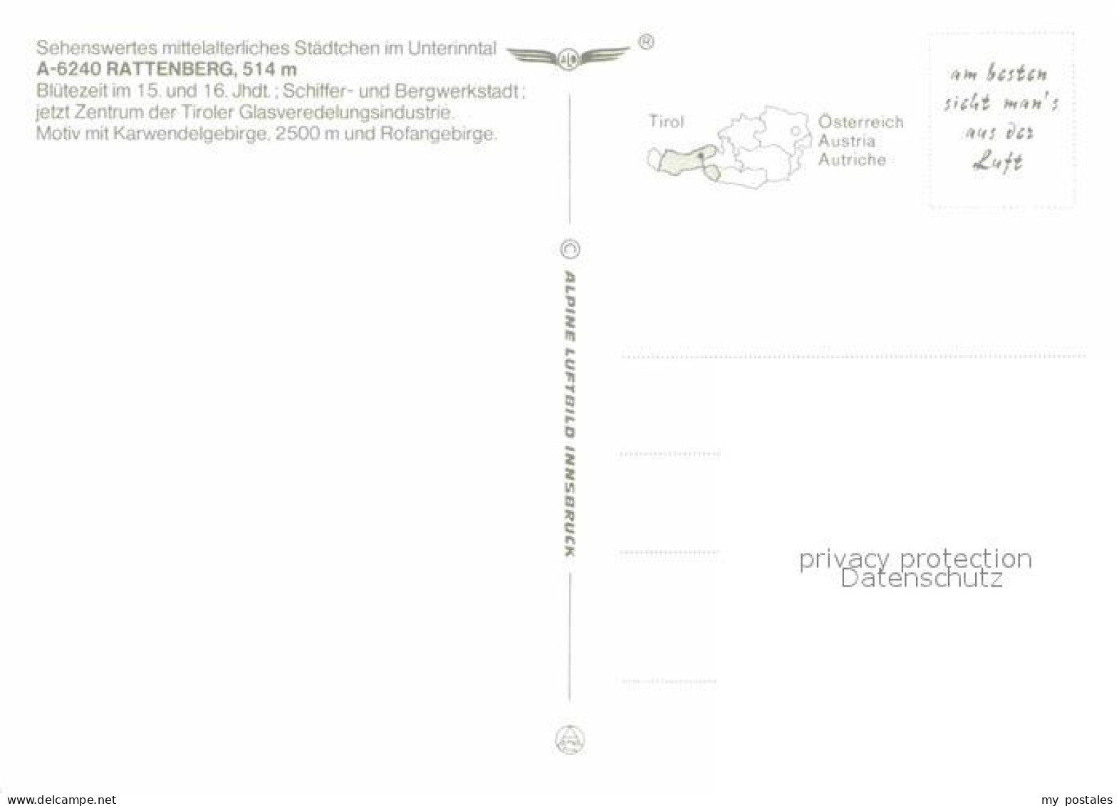 72773531 Rattenberg Tirol Mittelalterliches Staedtchen Unterinntal Karwendelgebi - Sonstige & Ohne Zuordnung