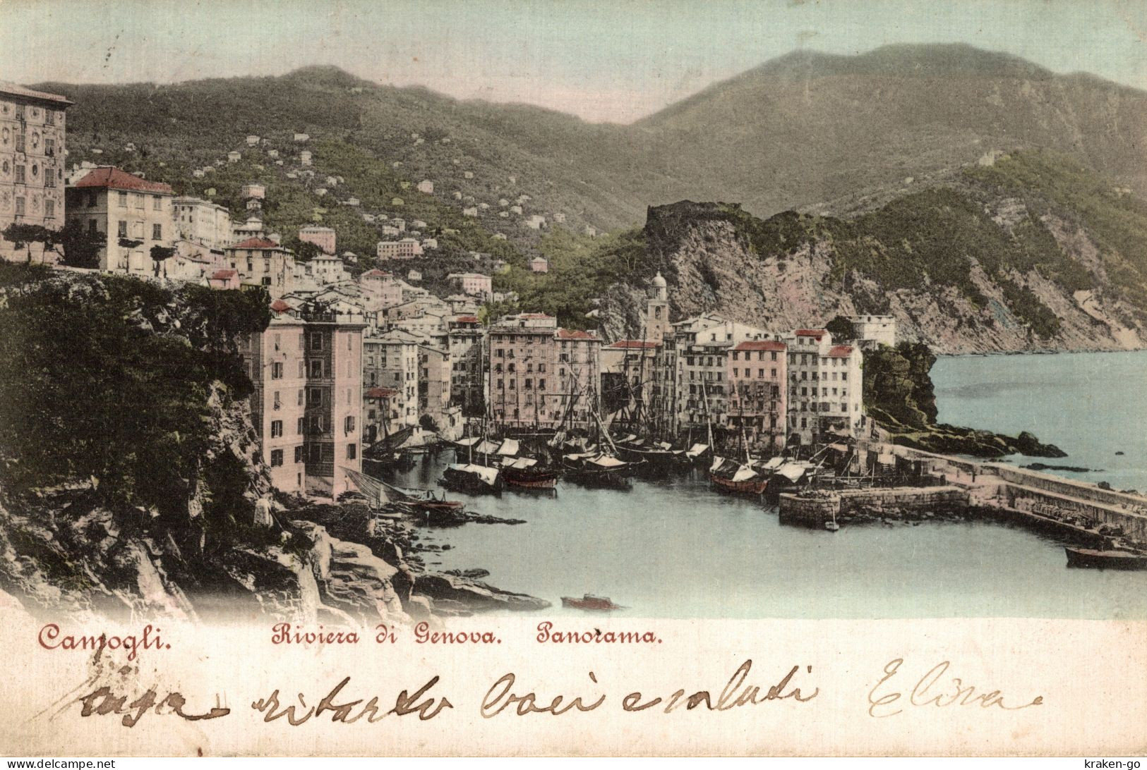CAMOGLI, Genova - Panorama - VG - #014 - Otros & Sin Clasificación