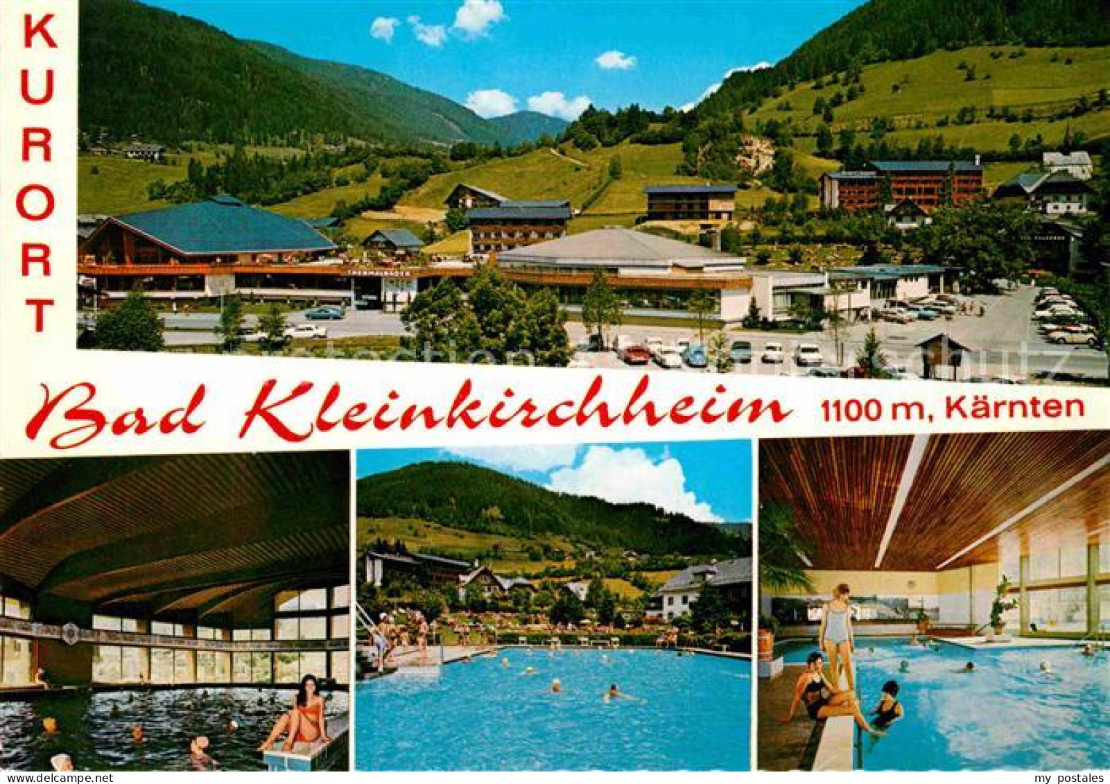 72773457 Bad Kleinkirchheim Kaernten Alpentherme Hallen Und Freischwimmbecken Kl - Other & Unclassified