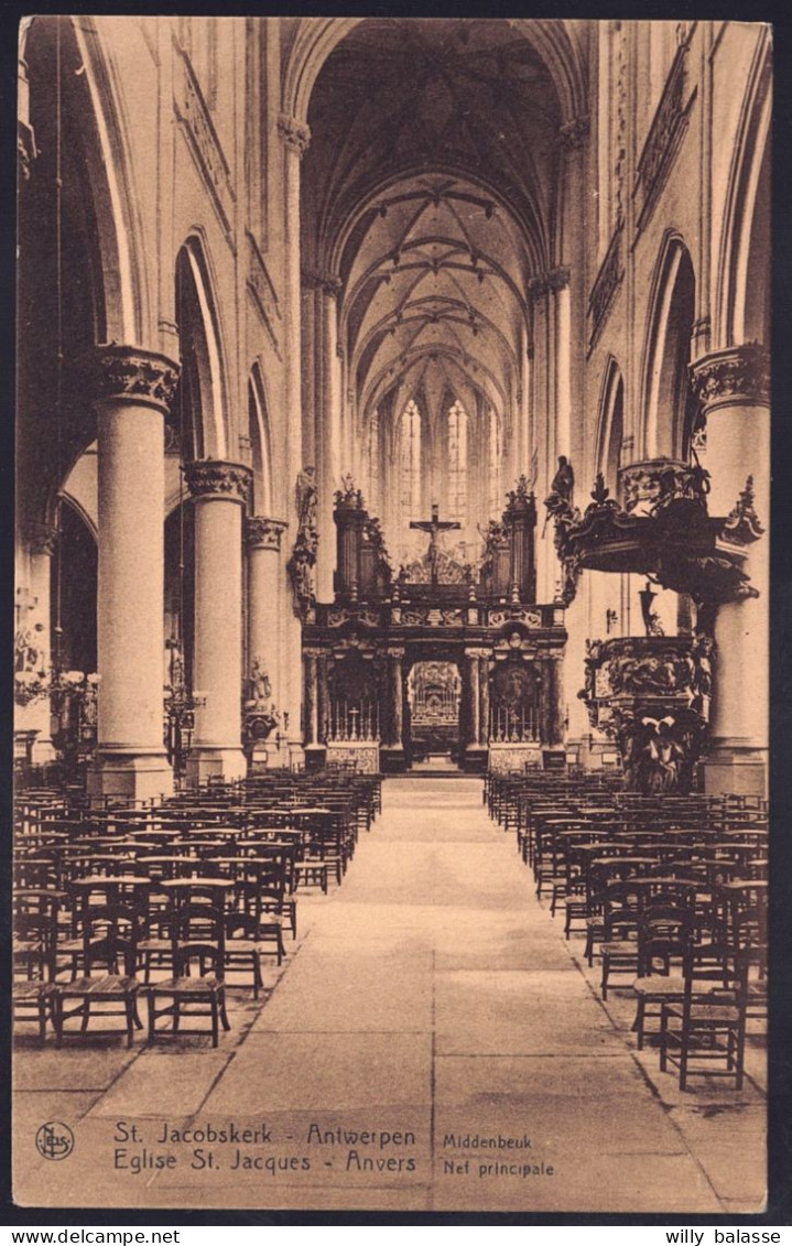 +++ CPA - ANTWERPEN - ANVERS - Eglise St Jacques   // - Antwerpen