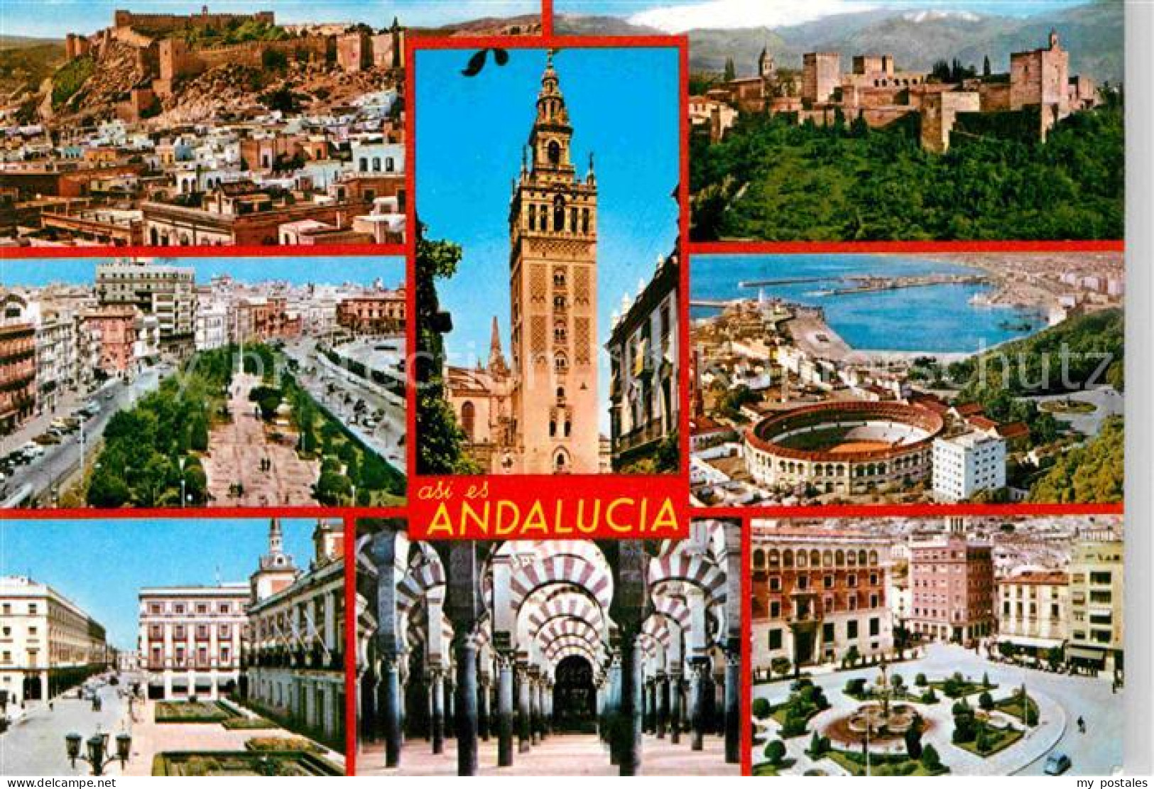 72773440 Andalucia Andalusien Schloss Kirche Stadion Teilansichten Sevilla  - Other & Unclassified
