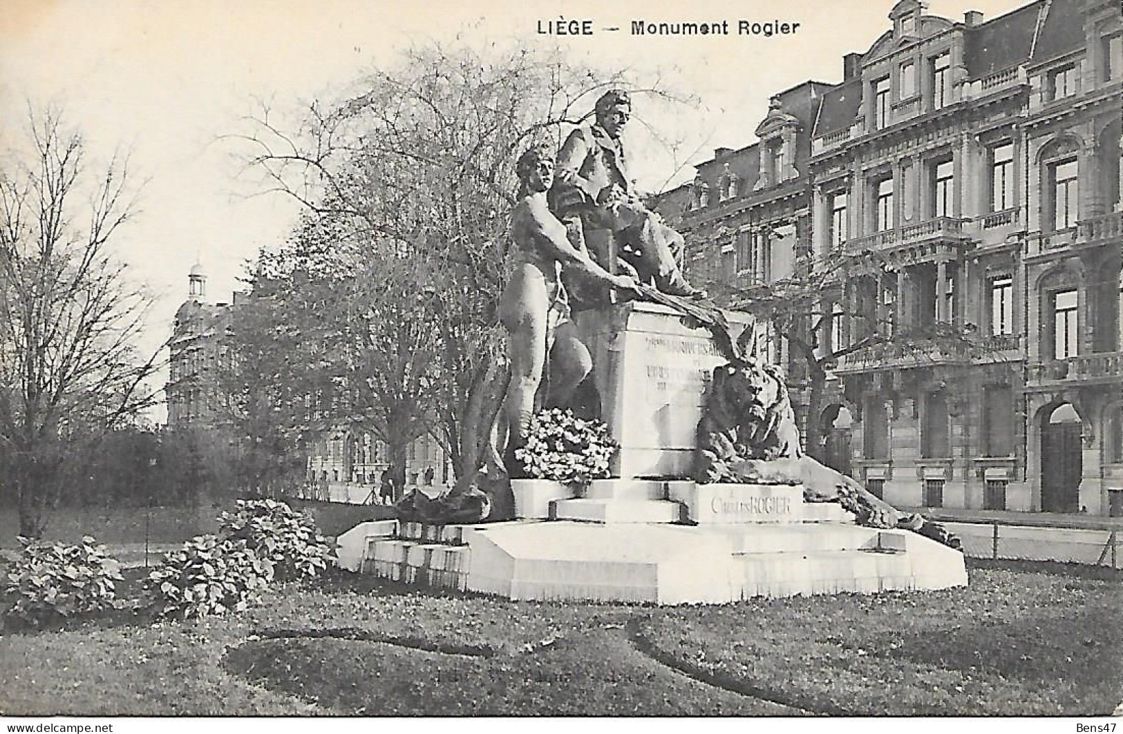 Liege Monument Rogier - Liege