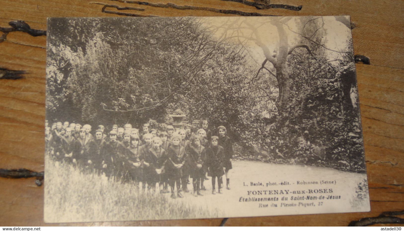 FONTENAY AUX ROSES, Etablissements Du Saint Nom De Jésus  ................ 19185 - Autres & Non Classés