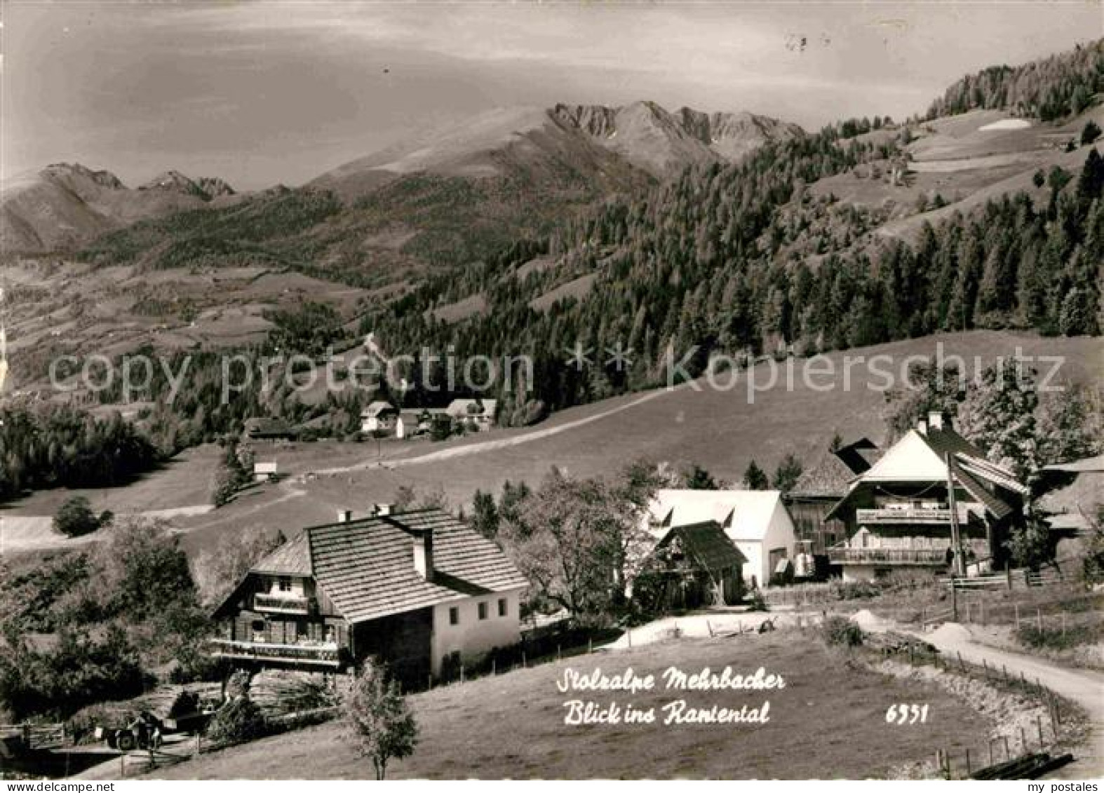 72773299 Stolzalpe Panorama Blick Ins Rantental Stolzalpe - Andere & Zonder Classificatie