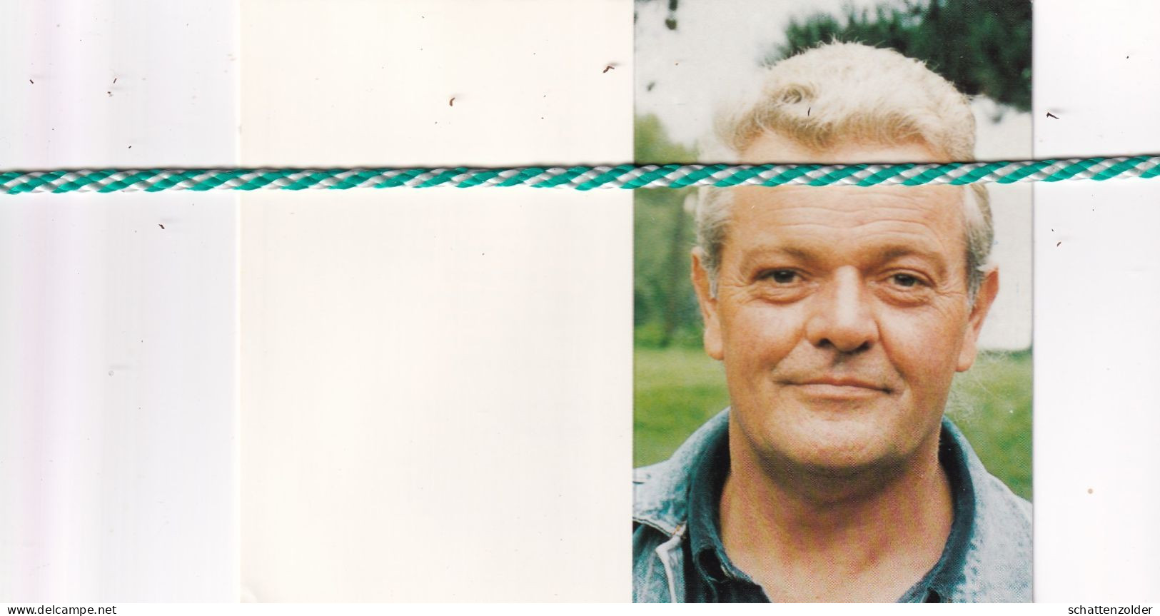 Hubert Coesens-Marginet, Nederboelare 1946, Aalst 1995. Foto - Overlijden