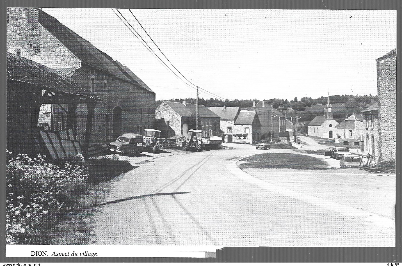 1980  --  BELGIQUE . DION . ASPECT DU VILLAGE . 4B121 - Ohne Zuordnung