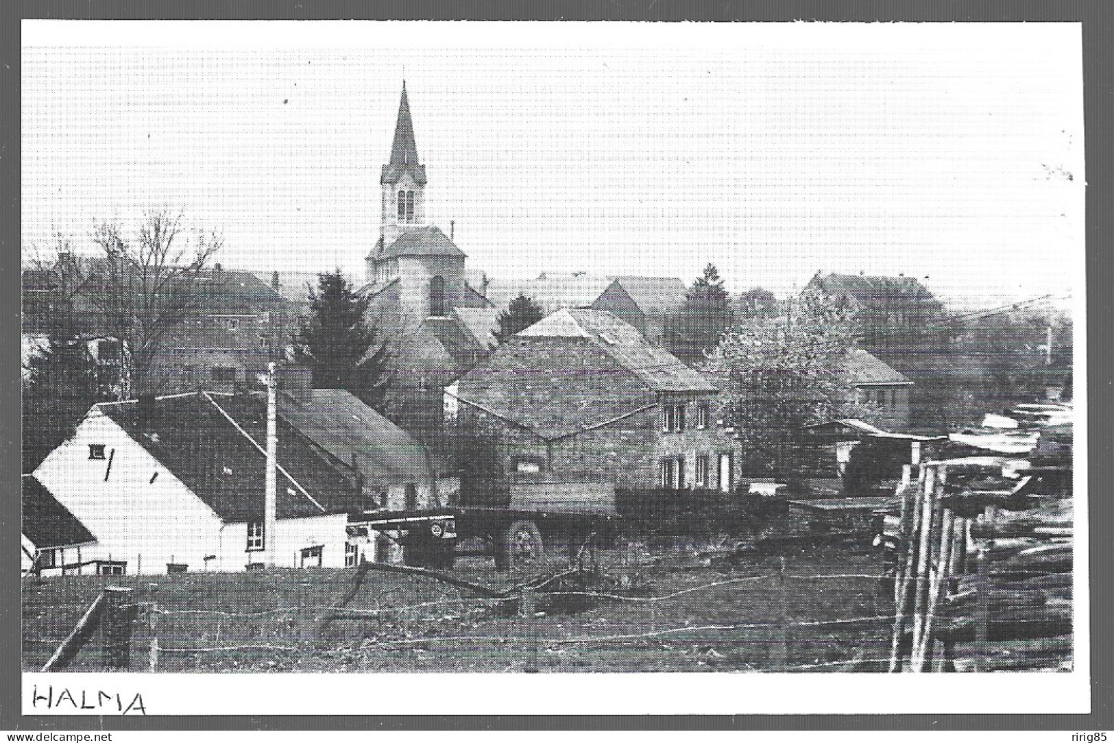 1980  --  BELGIQUE . HALMA . ASPECT DU VILLAGE . 4B122 - Unclassified